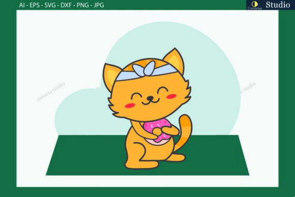 Cat Gets Donut Embroidery Design Review
