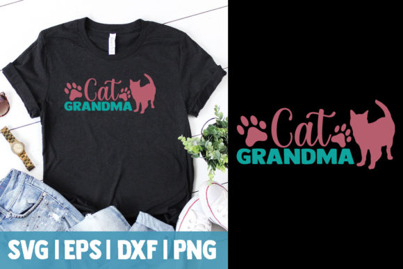 Cat Grandma T Shirt Design 12 Review