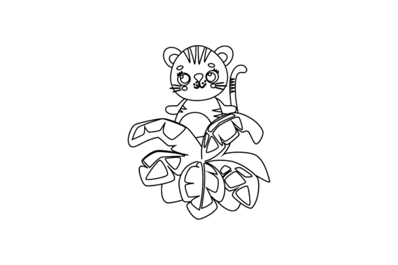 Cat Icon Cute Graphic Design Outline Review