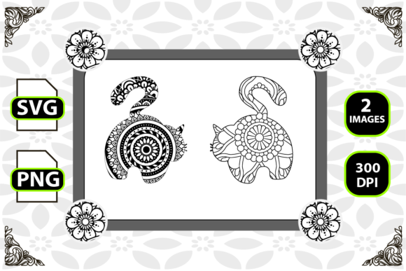 Cat Mandala Coloring Pages 23-24 Review