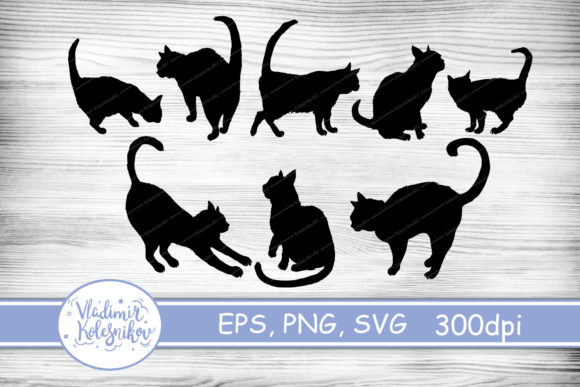 Cat Silhouette 8 Vector Object Review