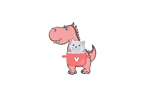 Dinosaur and Kitten Cat Animals Embroidery Design Review