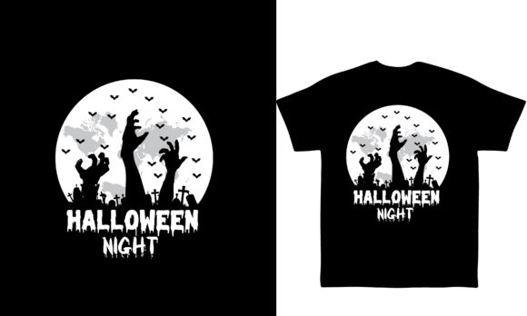 Halloween Silhouette Vector for T-Shirt