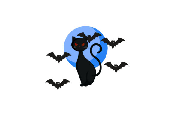 Halloween Spooky Horror Cat Graphic Review