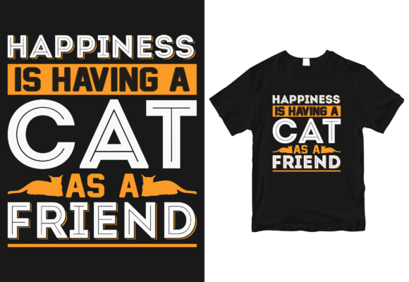 Happiness is Having a Cat As a Friend Embroidery Design Review