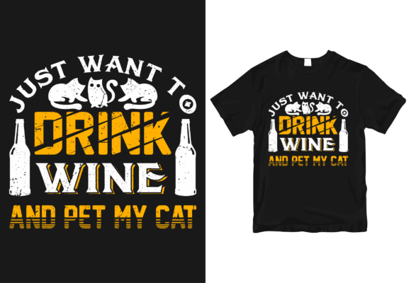 Just Want to Drink Wine and Pet My Cat Embroidery Design Review