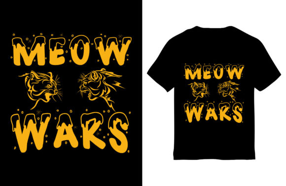 Meow Wars Cat Lover T-shirt Design Review