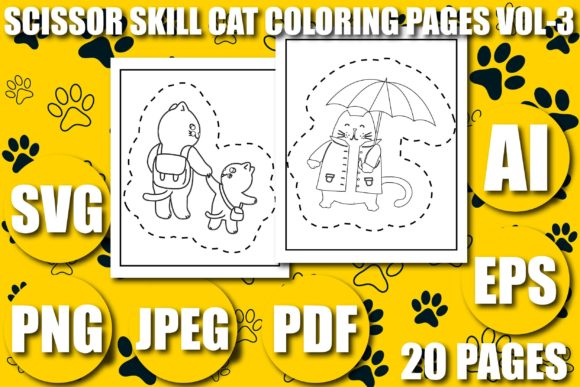 SCISSOR SKILL CAT KDP PAGES VOL-3 Review